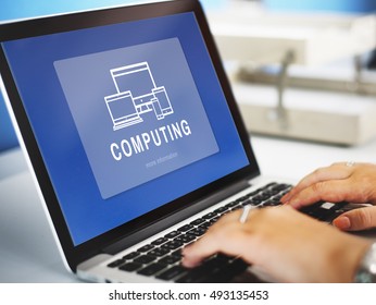 Computing Digital Design Innovation Concept