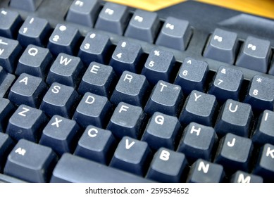 In computing, a keyboard is a typewriter-style device, which uses an arrangement of buttons or keys, to act as mechanical levers or electronic switches.