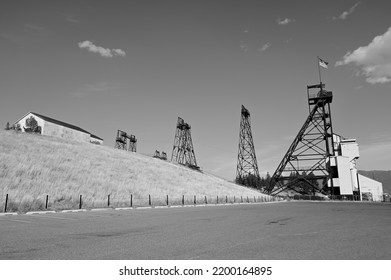 Con Mine Headframe In Butte Montana