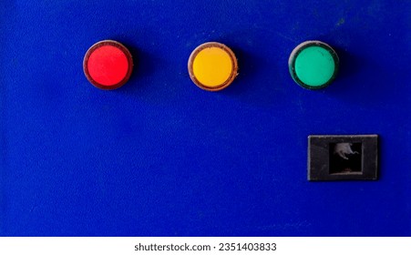 Concealed Meter  and Main Box 3 fuses (red, green, yellow lights)