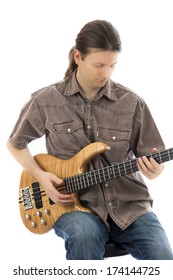 Concentrated Bass Player (Series With The Same Model Available)