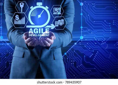 Concept of agile software development - Shutterstock ID 789435907