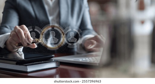 The concept of analysis of a team of workers and selection of performers.