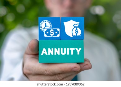 Concept Of Annuity. Annual Profit Investment Business. Capital Annuities.