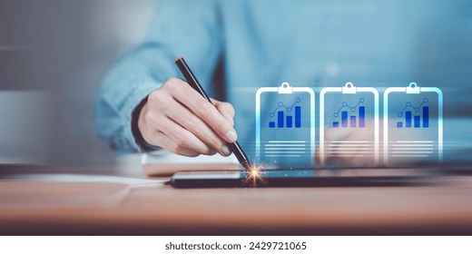 concept of auditing and evaluating quality and efficiency of personnel ,business document evaluation process ,inspection of business finance tax documents ,Data analysis reports growth results