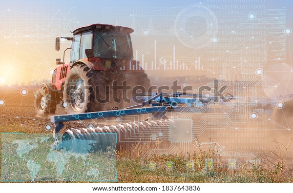 the concept of automatic control of a tractor\
in agriculture and its detection on the GPS map, technologies of\
the future to facilitate human\
work