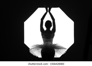 Concept ballet art: ballerina