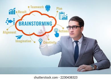 Concept of brainstorming as a solution tool - Shutterstock ID 2230438323