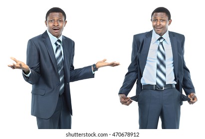 the concept of a businessman has no money - Powered by Shutterstock