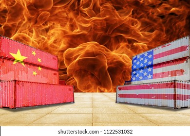 Concept, China-US Trade War