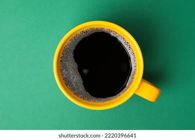 Concept of Christmas and Happy New Year, Christmas coffee, top view - Powered by Shutterstock