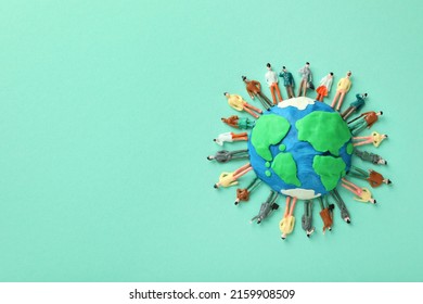 Concept or composition of World Population day - Shutterstock ID 2159908509