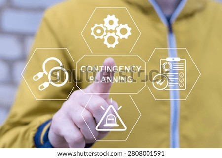 Concept of contingency planning. Contingency and emergency plan.