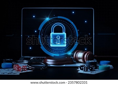 concept of control law legal online casino gamble bet cyber security background. control law legal online casino gamble bet website cyber security. control law legal online social media casino gamble