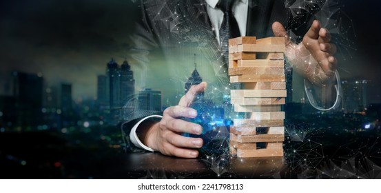 The concept of creating a complex business structure on the Internet.