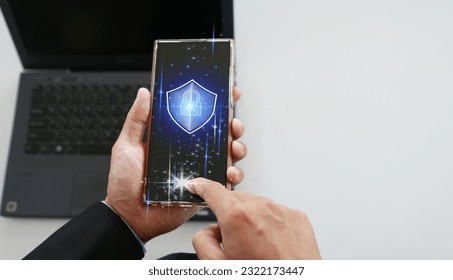 Concept of cyber security, data security and encryption, secure access to user personal data. - Powered by Shutterstock - Get 15% off with code: PIKWIZARD15