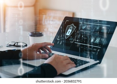 Concept of cyber security, information security, and encryption, secure access to user's personal information, secure Internet access, cybersecurity.	

