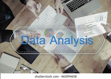 Concept of Data Analysis Background.