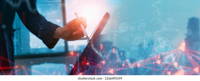 Concept Data Science Analytics Business Intelligence Or BI, Businessman Using Laptop Computer,marketing Deep Learning AI,technology Profit Analytic,online Marketing Information Digital Report Solution