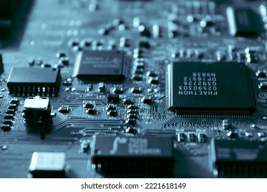 Concept of digital and technological development at the service of human beings, minerals and high production costs.