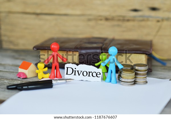 Concept of divorce and dividing the common goods or\
properties \
