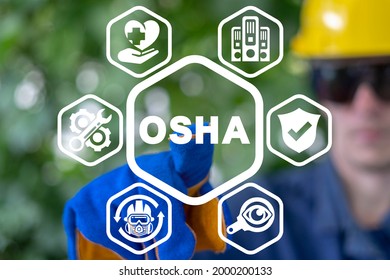 Concept Documents Occupational Safety Health Administration Stock Photo ...