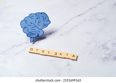 Concept Of Dyslexia Awareness And Human Brain Development