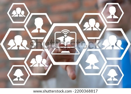 Concept of edtech education technology.