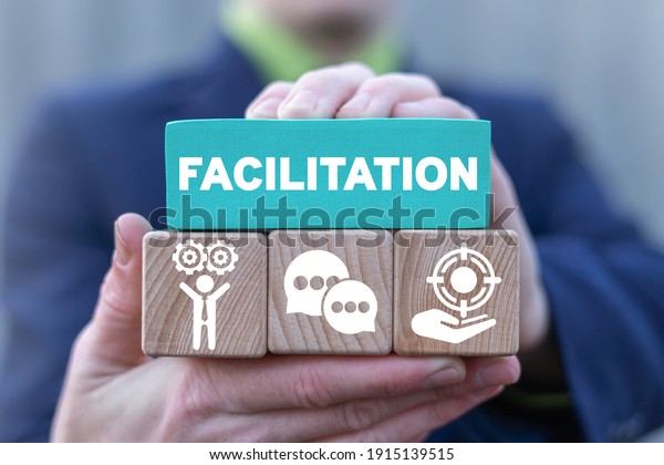 Concept Facilitation Business Finance Facilitating Stock Photo ...