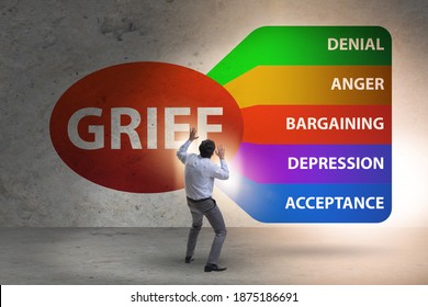 5 Stages Of Grief Images Stock Photos Vectors Shutterstock