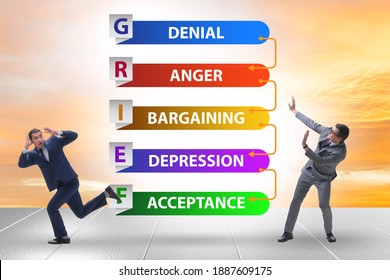 5 Stages Of Grief Images Stock Photos Vectors Shutterstock