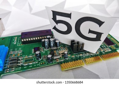 concept of future technology 5G network wireless systems and internet of things.