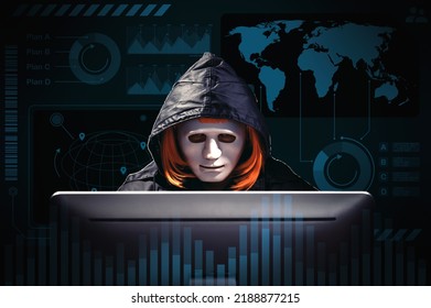Concept hackers enter the database of large companies, the concept of attacking the database of hackers penetrate into the system through fingerprint scanning.