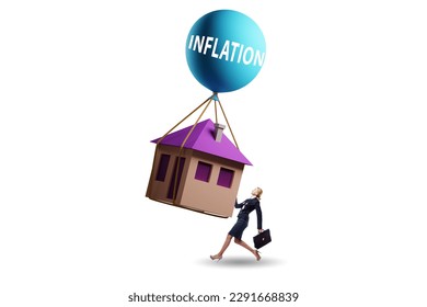 Concept of housing prices inflation - Shutterstock ID 2291668839