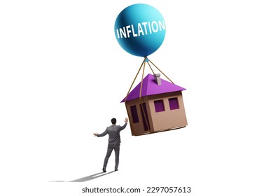 Concept of housing prices inflation - Shutterstock ID 2297057613