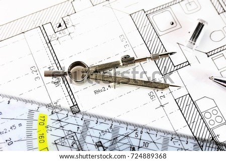 An concept Image of a constuction plan