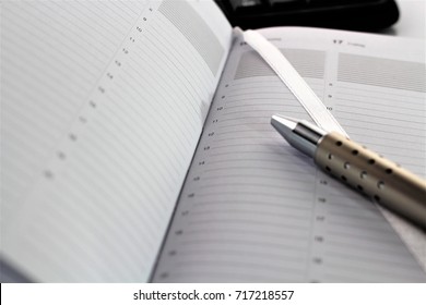 An concept Image of a schedule - planner