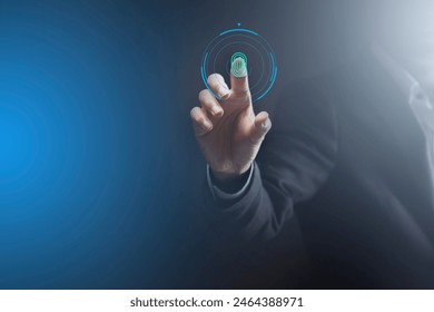 Concept image of security system within the organization that those involved must pay attention to