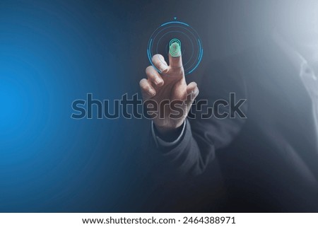 Concept image of security system within the organization that those involved must pay attention to