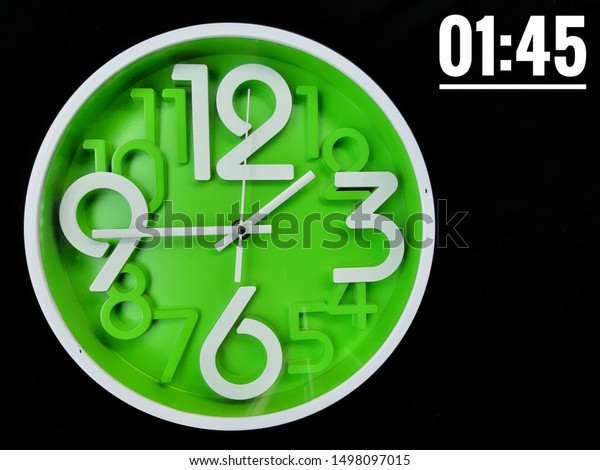 Concept Image Word 0145 Clock On Stock Photo Edit Now