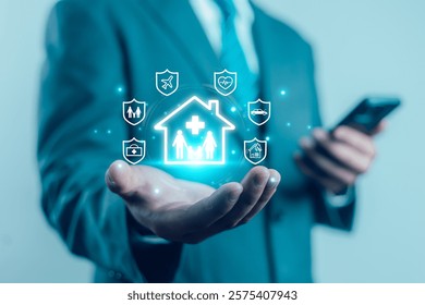 The concept of insurance represents various types of insurance such as insurance, travel, benefits, plans, health, home, auto, travel, comprehensive coverage and personal policy management.
