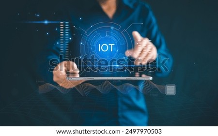 The concept of Internet centered on cloud network in the Internet of Everything.