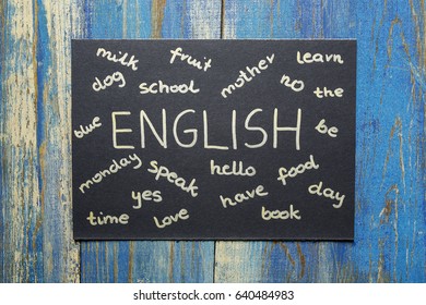 concept of learning english language