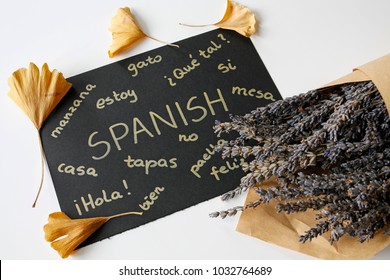 Concept Of Learning Spanish Language