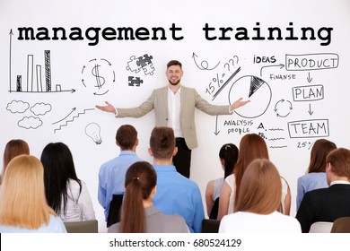 Concept Management Training Programs Business Trainer Stock Photo ...