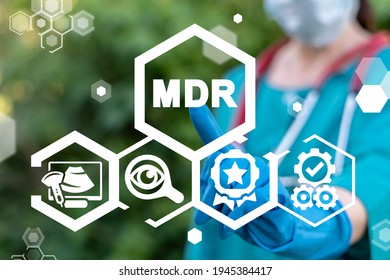 Concept of MDR Medical Device Regulation. - Shutterstock ID 1945384417