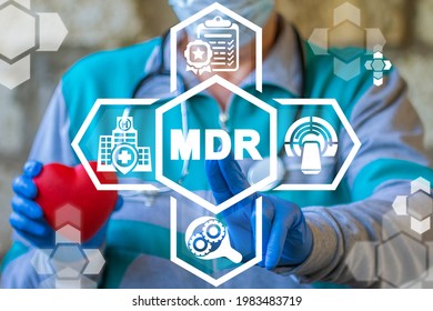 Concept Of MDR Medical Device Regulation.