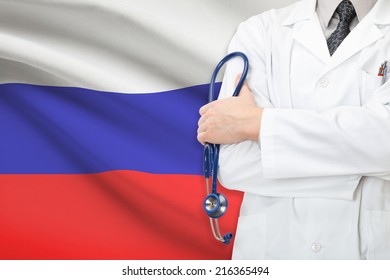 Concept National Healthcare System Russian Federation Stock Photo   Concept National Healthcare System Russian 260nw 216365494 