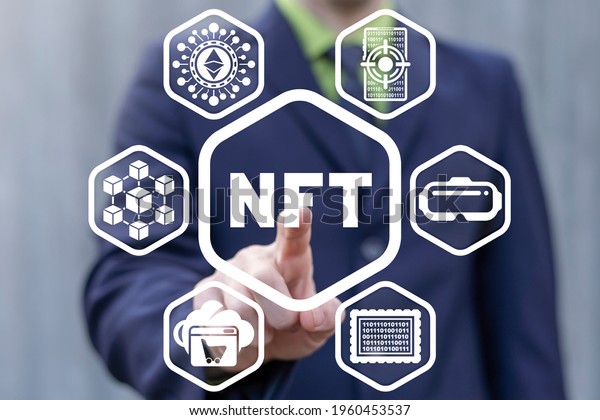 Concept Nft Nonfungible Token Nonfungible Tokens Stock