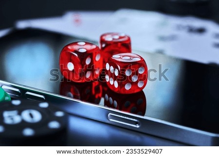 concept of online casino gamble bet red dice social media background. online casino gamble bet website dice social media background. online social media casino gamble bet dice social media background